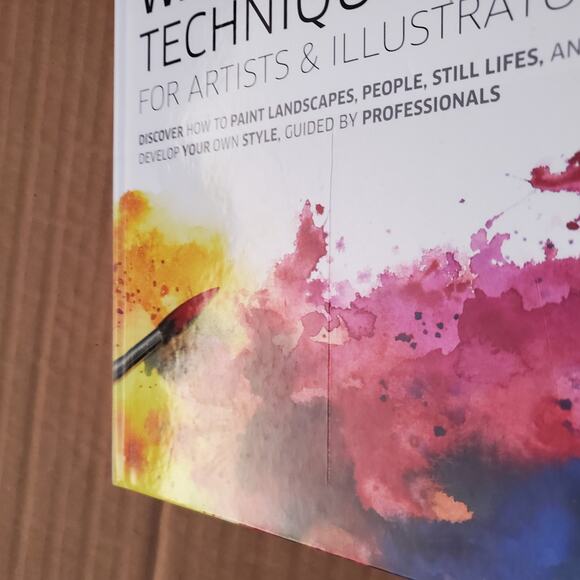 Watercolor Techniques for Artists and Illustrators : Learn How to Paint DK 2020 - Picture 10 of 13